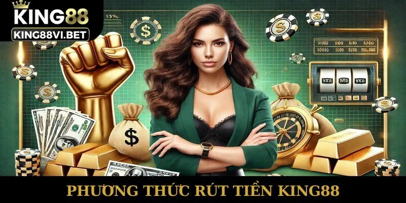 Phương thức rút tiền King88